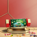 Cracker-Geschenkpackung mit verschiedenen Gelees