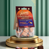 Sacchetto lingottini cioccolato grezzo arancia e cannella 100g
