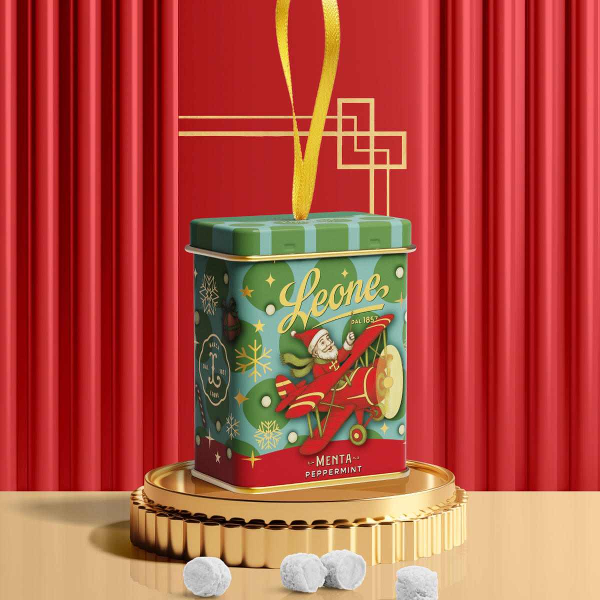 Boîte suspendable pastilles Cirque des Rêves