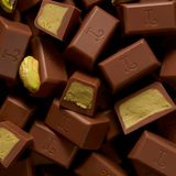 Sacchetto lingottini al latte e pistacchio 100g