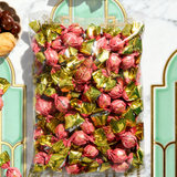 Pralines gourmandes pêche et amaretto en vrac 500g