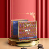 Tablette de chocolat brut 70 % avec carte POUR TOI