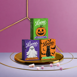 Lot de 3 petites boîtes de pastilles Halloween 27g